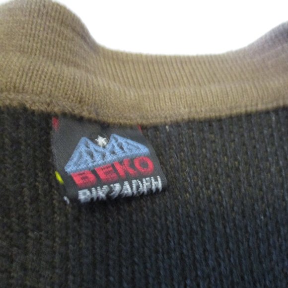 Beko Tricot Men's Cardigan Sweater Button Down Multi-Color Preowned - Picture 4 of 8